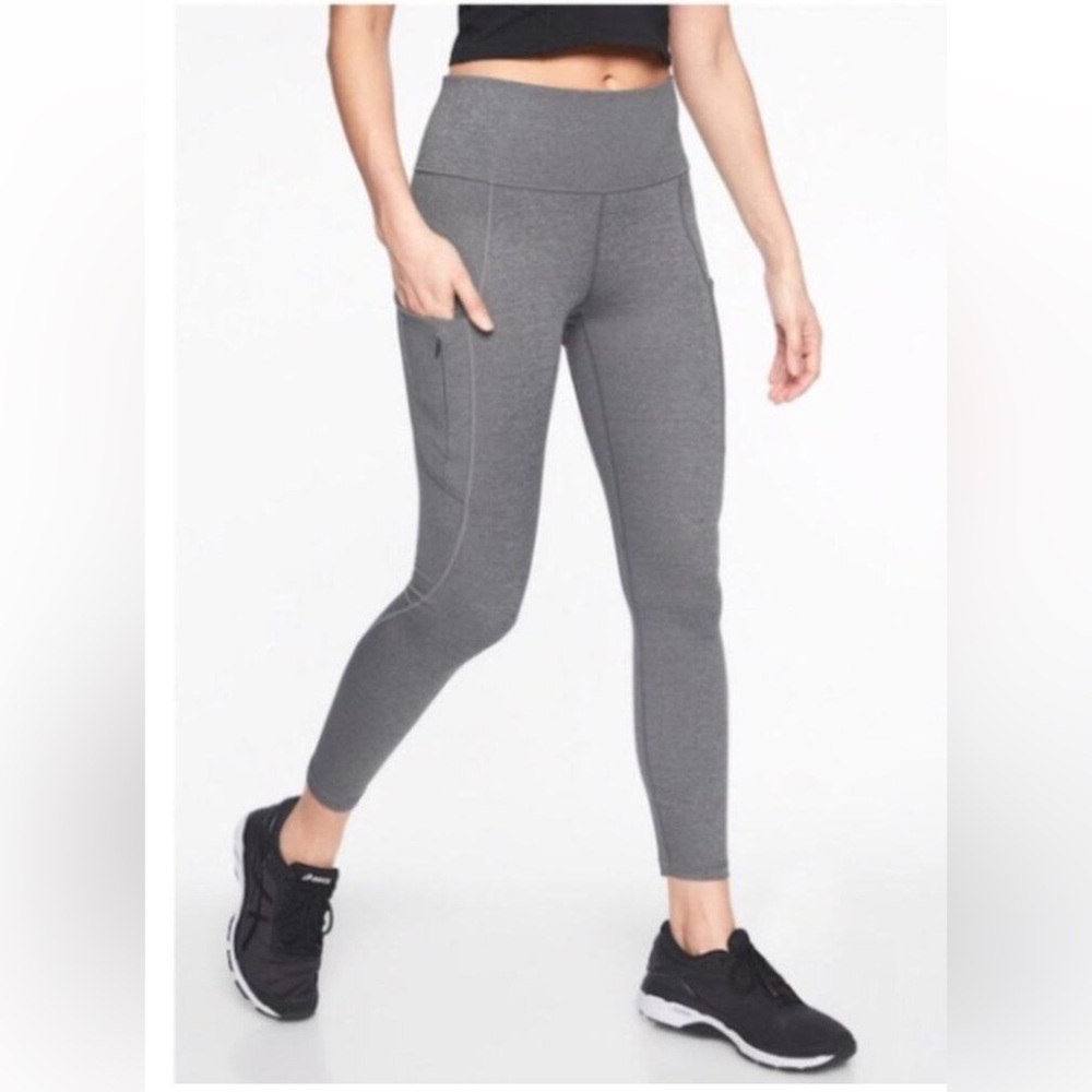 Athleta sport Charcoal Gray Leggings sz xs like new